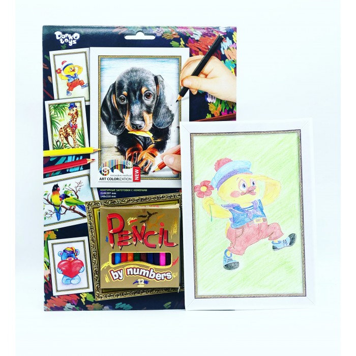  Danko Toys Pencil by number    