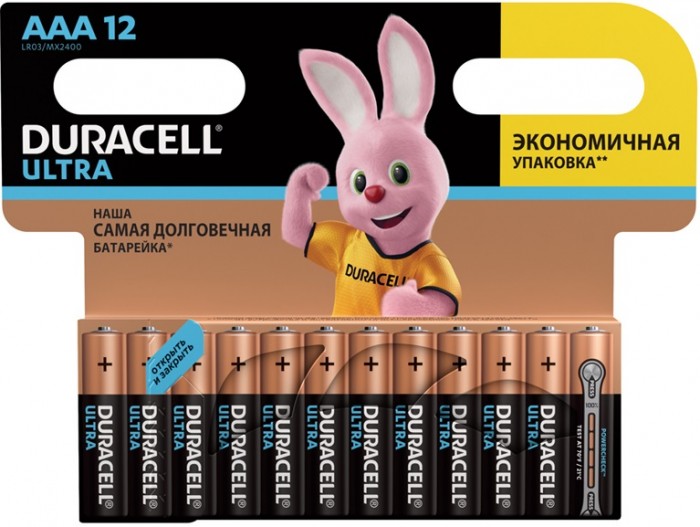  Duracell   UltraPower AA (LR03) 12 .