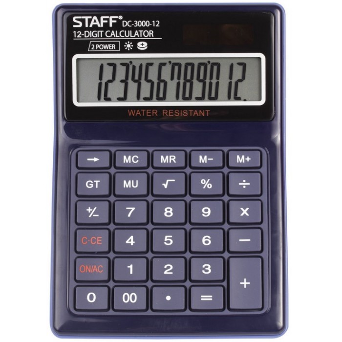  Staff    Plus DC-3000-12 12 