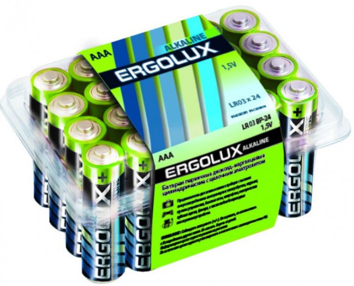  Ergolux  Alkaline LR03 BP-24 ( - LR03, 1.5)