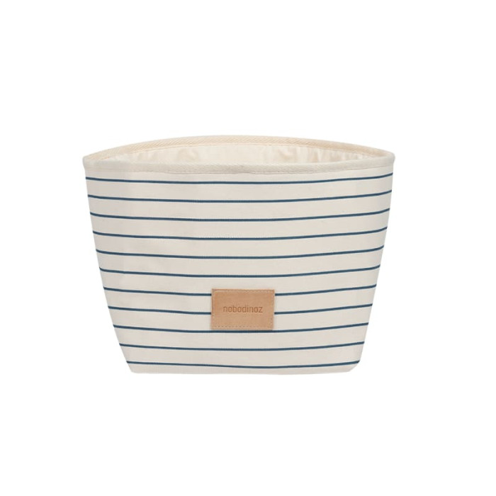  Nobodinoz    Little Django Blue Thin Stripes/Natur 18 x 18 