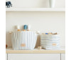  Nobodinoz    Little Django Blue Thin Stripes/Natur 18 x 18  - Nobodinoz    Little Django Blue Thin Stripes/Natur 18 x 18 