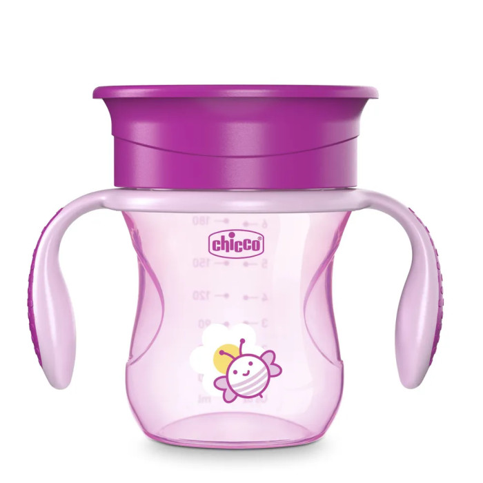 Поильник Chicco Perfect Cup Носик 360 12 мес 266 мл 1349₽