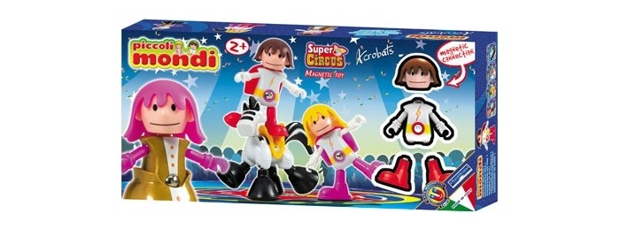  Plastwood Piccoli Mondi Super Circus Acrobats