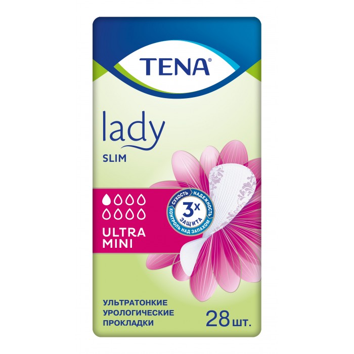  Tena   Lady Slim Ultra Mini 28 .