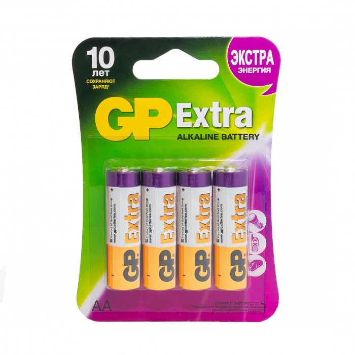  GP Batteries   (LR6) 4 .