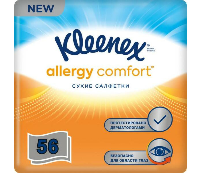  Kleenex    Allergy Comfort 56 .