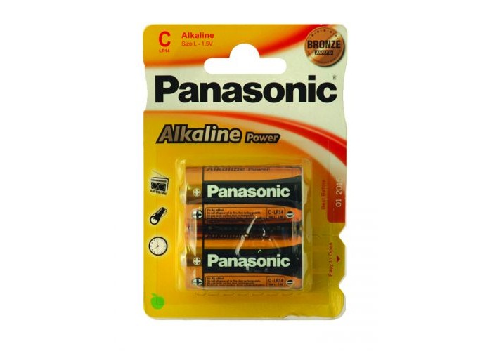  Panasonic   LR14 (C) Alkaline 1.5 2 .