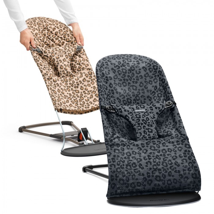  BabyBjorn - Bliss Mesh Leopard   Cotton Leopard