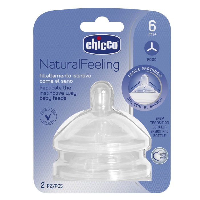  Chicco Natural Feeling    6+ 2 