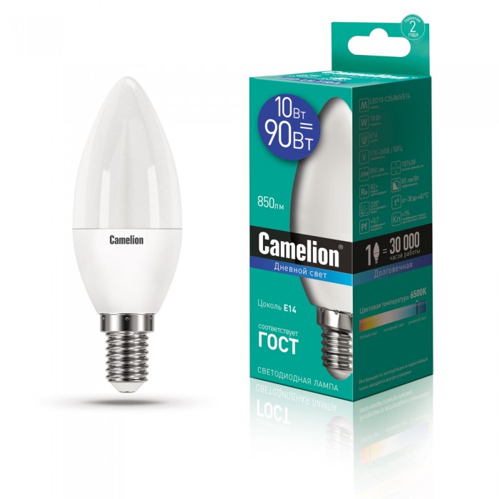  Camelion   LED10-C35/865/E14