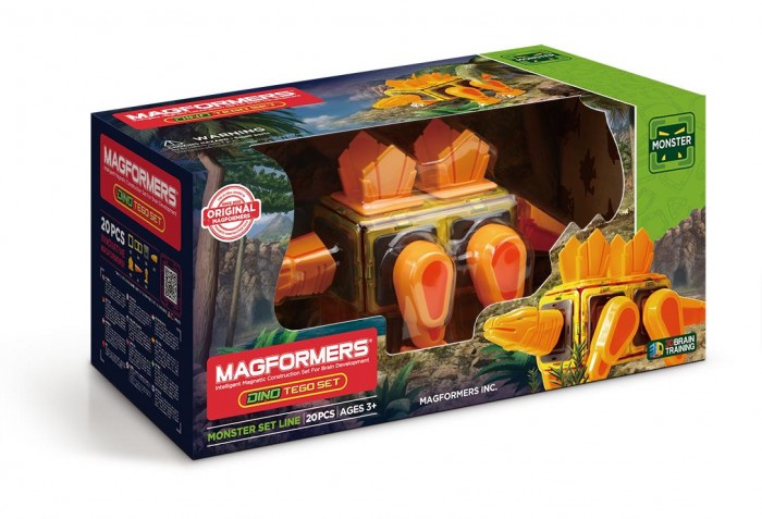  Magformers  Dino Tego set (20 )