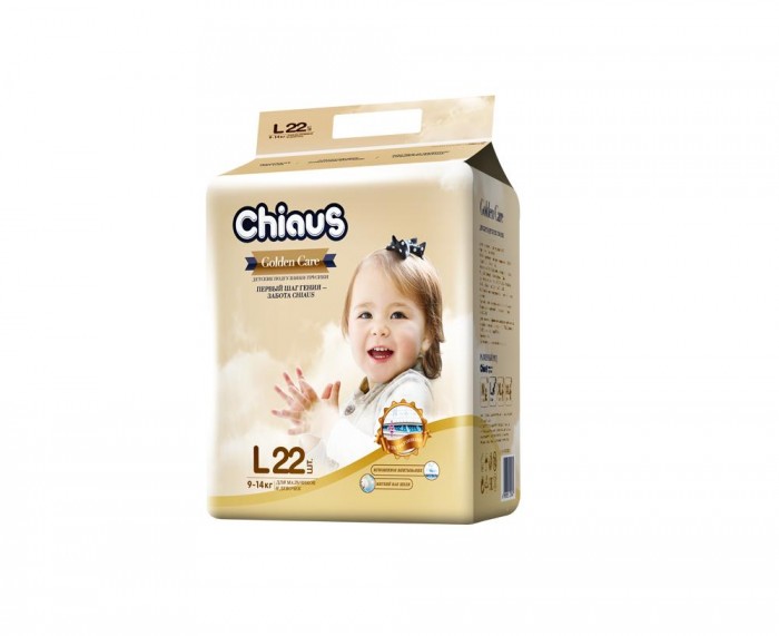  Chiaus - GoIden Care L (9-14 ) 22 .