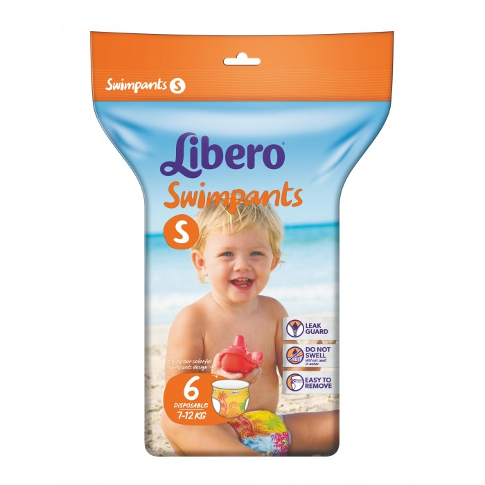  Libero - Swimpants Small (7-12), 6