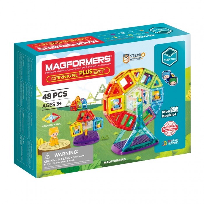  Magformers  Carnival Plus Set (48 )