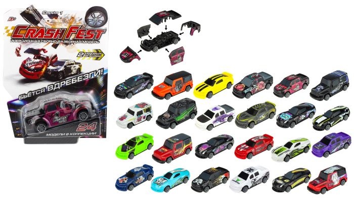  1 Toy  Crash Fest  -