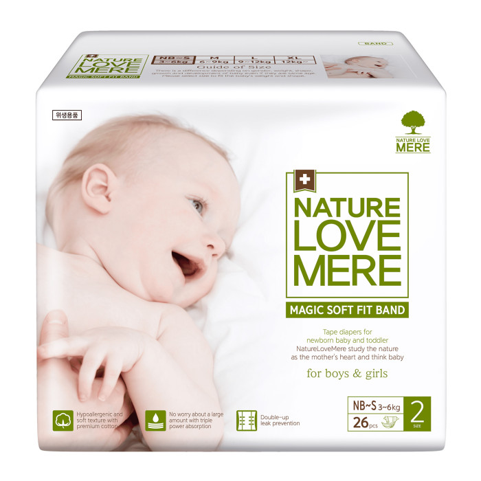  Nature Love Mere    Magic Soft S (3-6 ) 26 .