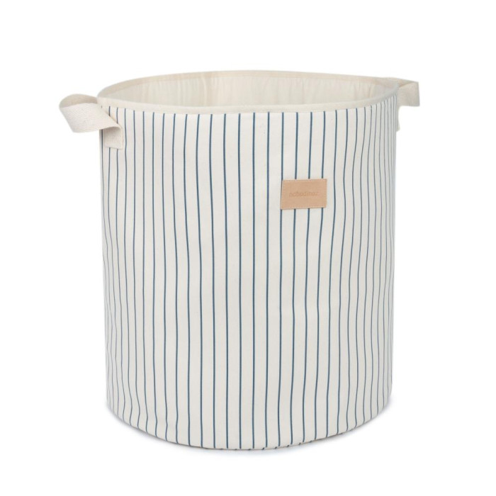  Nobodinoz    Ode&#243;n Blue Thin Stripes/Natur 41 x 37 