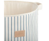 Nobodinoz    Ode&#243;n Blue Thin Stripes/Natur 41 x 37  - Nobodinoz    Odeón Blue Thin Stripes/Natur 41 x 37 