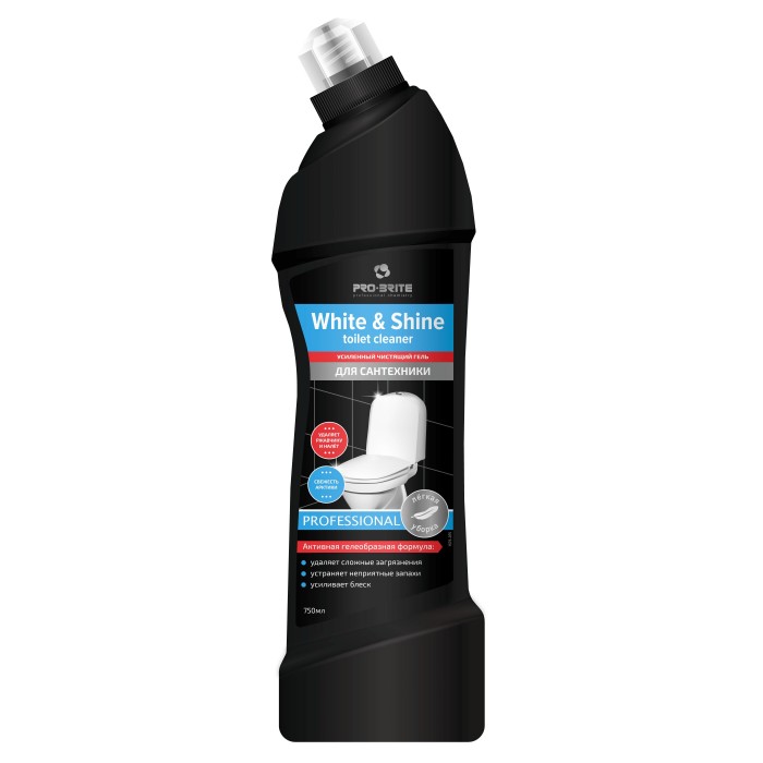  Pro-Brite White&Shine toilet cleaner        750 