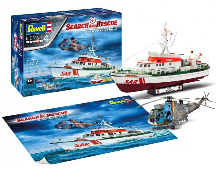  Revell      DGzRS Arkona   Westland Sea King Mk 41