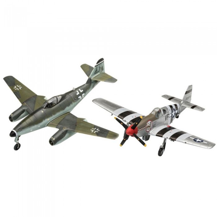  Revell      Me262       P-51