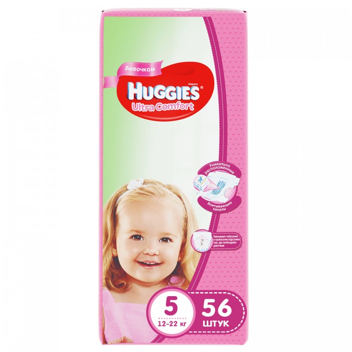  Huggies  Ultra Comfort Mega   5 (12-22 ) 56 .