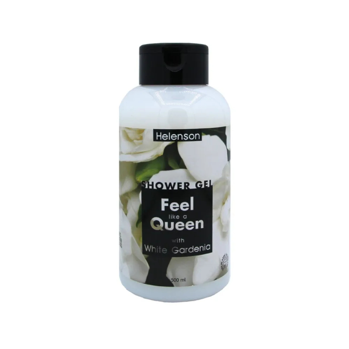  Helenson    - Helenson Shower Gel Feel Like A Queen (White Gardenia) 500 