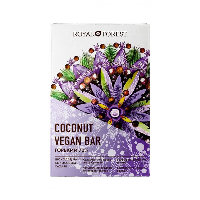  Royal Forest    Vegan Coconut Bar 50 