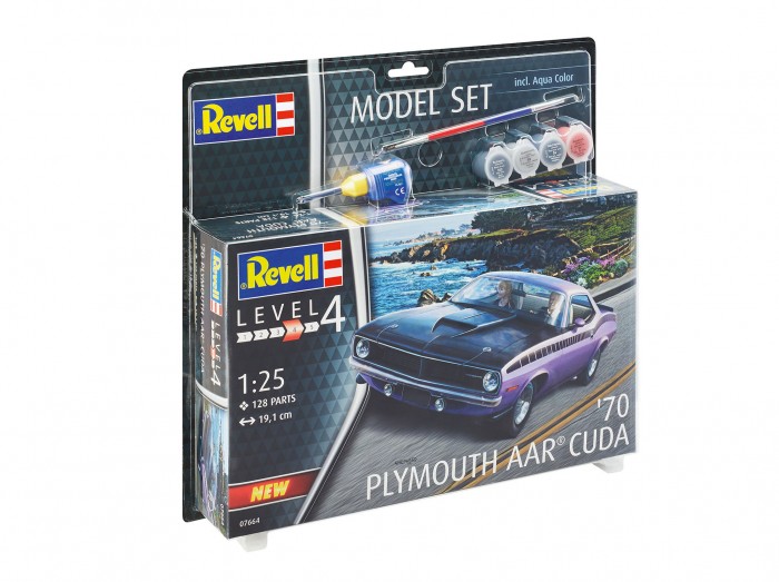  Revell    1970 Plymouth AAR Cuda 1:24