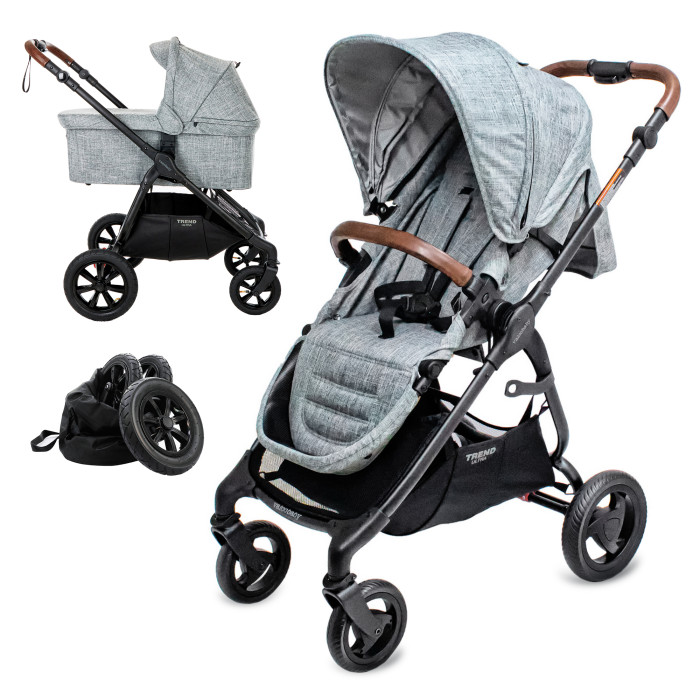   Valco baby Snap 4 Ultra Trend 2021   External Bassinet - Grey Marle