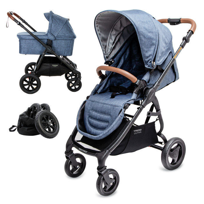   Valco baby Snap 4 Ultra Trend 2021   External Bassinet - Denim
