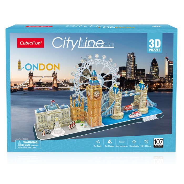  CubicFun 3D   CityLine 107 