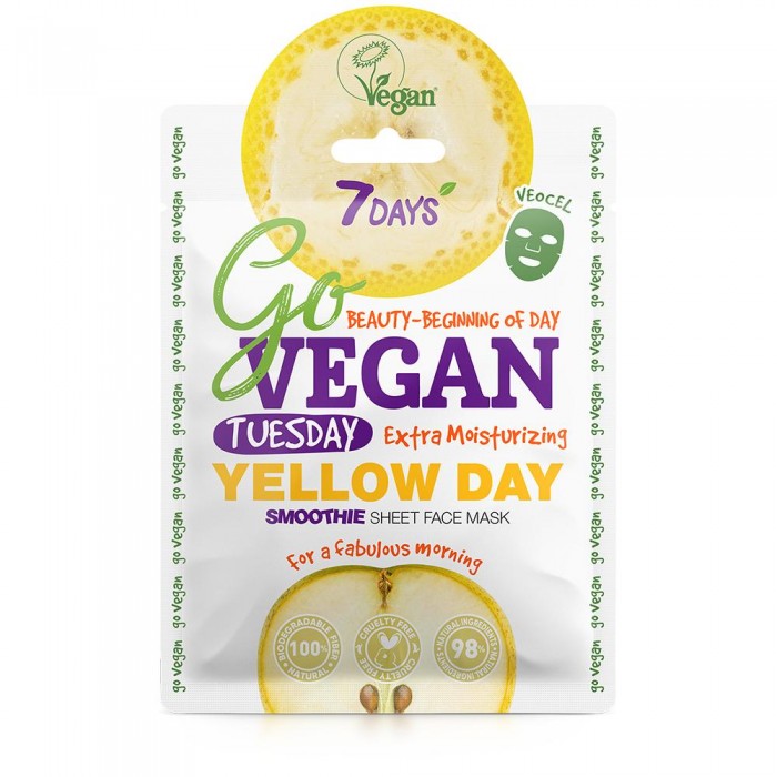  7Days Go Vegan  smoothie    Tuesday Yellow Day    25 