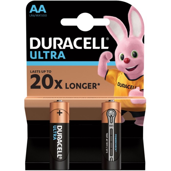  Duracell   UltraPower AA (LR06) 2 .