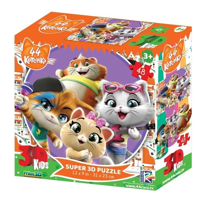  Prime 3D 3D Puzzle 44   1 (48 )