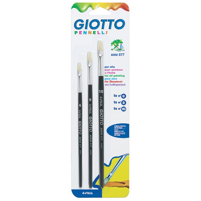  Giotto Brushes     6, 8, 10