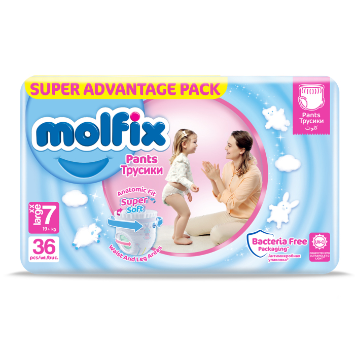  Molfix - 7 XXL (19-30 ) 36 .