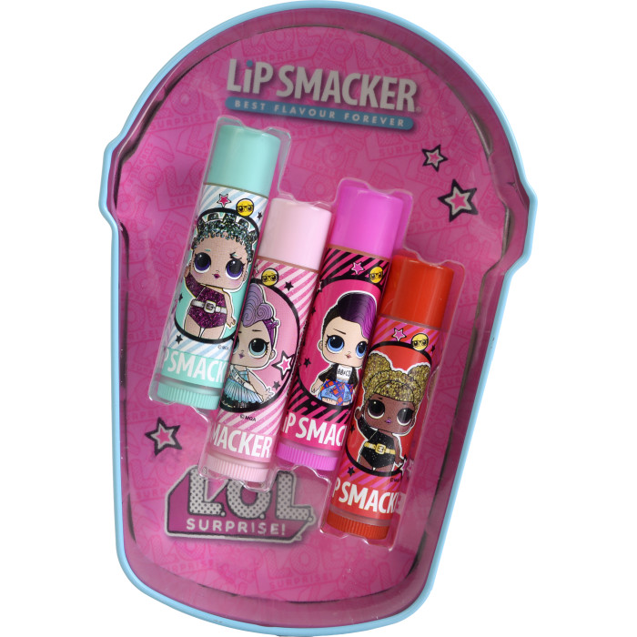  Lip Smacker   L.O.L. Surprise! Vanilla Frappe cup tin box 4  4 .