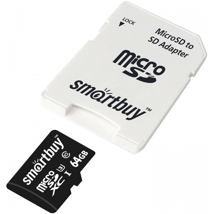  Smart Buy   MicroSDXC 64GB PRO U3 Class 10 c  SD