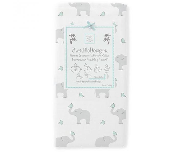  SwaddleDesigns Marquisette Swaddling Blanket