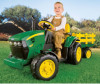  Peg-perego JD Ground Force w/trailer OR0047 - Peg-perego JD Ground Force w/trailer OR0047