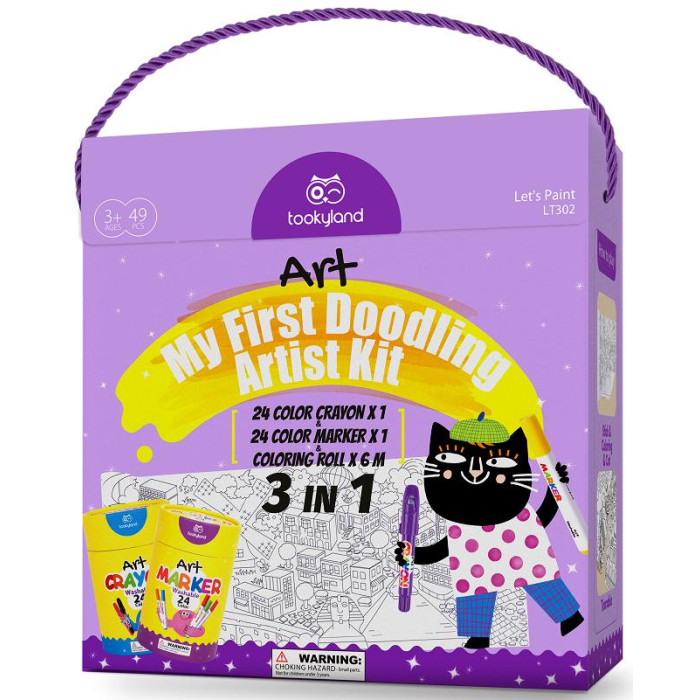  Tookyland  3  1 My First Doodling Artist Kit