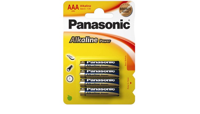  Panasonic   LR03 (AAA) Alkaline 1.5 4 .