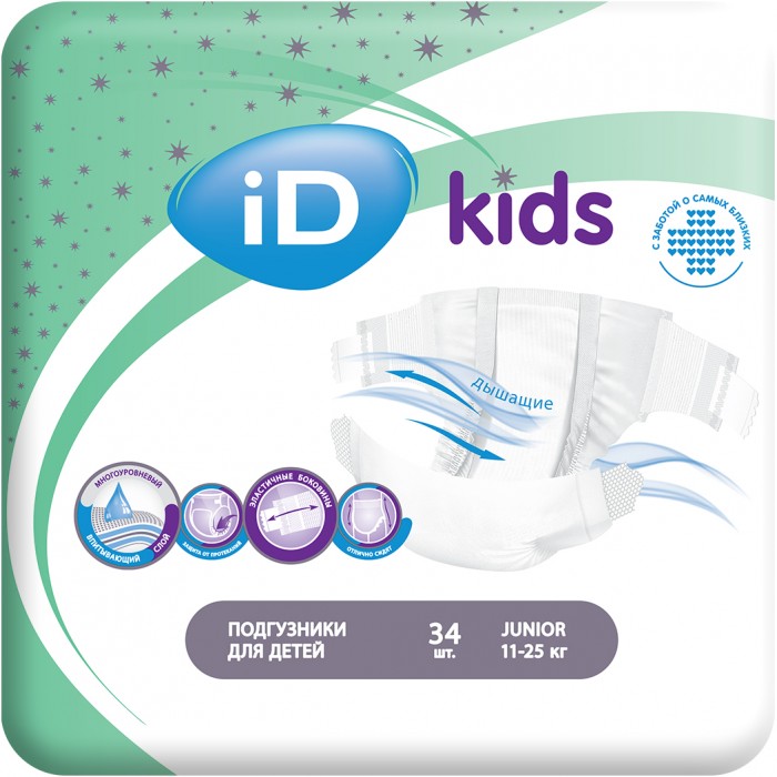  iD   Kids Junior (11-25 ) 34 .