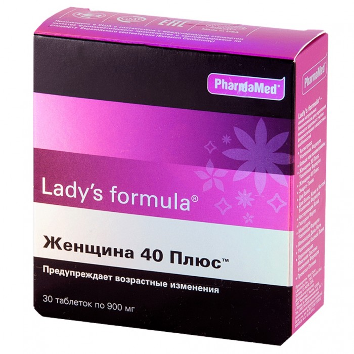  Lady's Formula   40+ 30 .