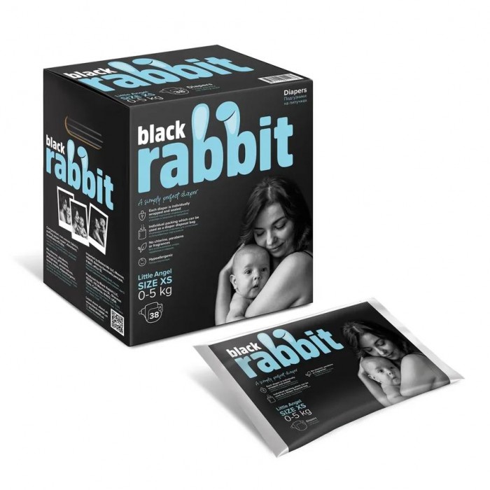  Black Rabbit    XS (0-5 ) 32 .